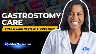 Gastrostomy Care Nursing amp NCLEX Review [upl. by Domingo410]