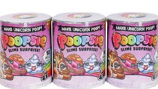 Poopsie Slime Surprise Blind Box Wave 2 Unboxing Toy Review DIY Unicorn Slime [upl. by Nroht]