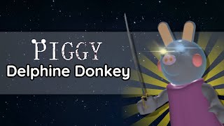 ROBLOX Piggy Delphine Donkey Showcase  2020 Custom character  Winner of giveaway [upl. by Yelda]