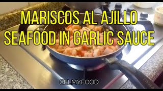 Mariscos al Ajillo 🍤 Seafood in Garlic Sauce 🤤 [upl. by Lucia]