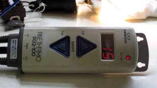 HAKKO DG2100 Digital fine thermo 動作確認 [upl. by Kurman]