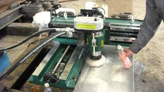 DTHMACHINES LMC1000 Portable line milling machines demo [upl. by Epul]