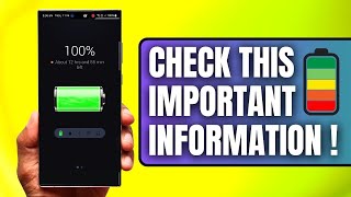 A Crucial Information to Check On Samsung Galaxy Phones [upl. by Jacquelin]