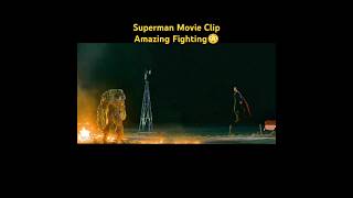 Superman Movie Clip Amazing Fighting 😳 shorts youtubeshorts viralvideo movie [upl. by Adnaluy]