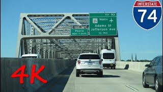 ⁴ᴷ Murray Baker Bridge westbound 4K VIDEO [upl. by Layla]