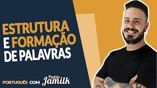 ESTRUTURA E FORMAÇÃO DE PALAVRAS Pablo Jamilk [upl. by Yelloh592]