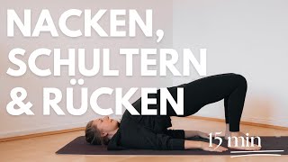 Nacken Schultern und Rücken Stretch Yoga für die Rückbildung [upl. by Feltie875]