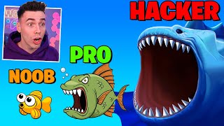 NOOB vs PRO vs HACKER  NAJWIĘKSZA RYBA [upl. by Asta]