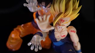 Ep39  Demoniacal Fit Father amp Son  SSJ2 Gohan and Transluscent Goku Review  3rd Party SHF DBZ [upl. by Ynohtnacram]