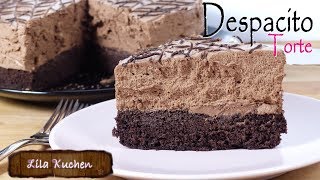 Despacito Torte  Brasilianische Schoko Sahne Torte Rezept mit Biskuit  So lecker amp einfach [upl. by Adara]