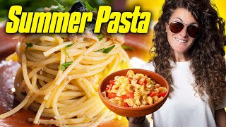 Italians ONLY Make These Pasta Dishes in Summer  Light Fresh Summer Pasta Recipes [upl. by Alehtse956]