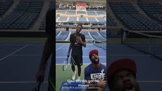 Gael Monfils Dancing  Gael Monfils Dance Video Music by EStyles EStylesmusiccom [upl. by Sheets619]