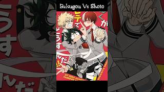 Bakugou Vs Shoto😂❤️anime mha bnha myheroacademia deku bakugou todoroki fyp memes shorts [upl. by Christoph]