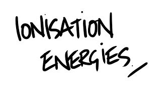 AQA ALevel Chemistry  Ionisation Energies [upl. by Aikcir]