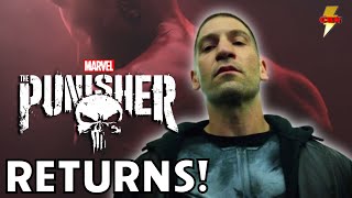 The PUNISHER Returns Jon Bernthal Talks Daredevil Born Again MCU News [upl. by Noled]