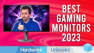 Best Gaming Monitors of 2023 1440p 4K Ultrawide 1080p HDR and Value Picks  November Update [upl. by Asikal]