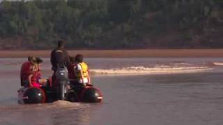 Tidal Bore Rafting Shubenacadie  Nova Scotia Canada [upl. by Phelia]