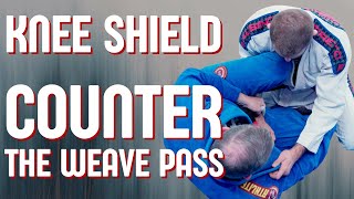 COUNTER The Weave Pass From Knee Shield [upl. by Hofmann]