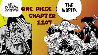 One Piece Chapter 1107 review amp discussion we finally eat what Odas cooking [upl. by Gipsy]