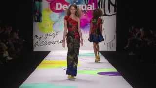 Desigual presents AW15 YES collection at Mercedes Benz Fashion Week New York [upl. by Elrem782]