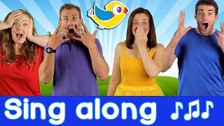 Sing Along Make a Silly Face  Song for kids with lyrics [upl. by Ynnavoig285]