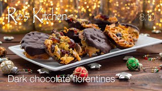 Dark chocolate florentines [upl. by Childers807]