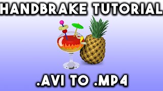 How to Convert AVI files to MP4 using Handbrake [upl. by Fritze]