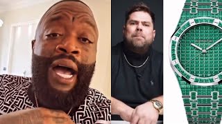 Rick Ross RESPONDS To 3M FAKE Watch EXPOSING By SPECIALIST Again “INACCURATE PIGLET amp MISU [upl. by Darrel794]