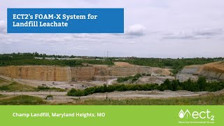 ECT2s FOAMX Treatment System for Landfill Leachate [upl. by Cadell]