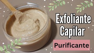 🌿 Receta de EXFOLIANTE CAPILAR DETOX  Limpia purifica y promueve el crecimiento del cabello [upl. by Zahavi]