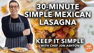 Homemade Mexican Lasagna  Keep It Simple [upl. by Wagoner389]