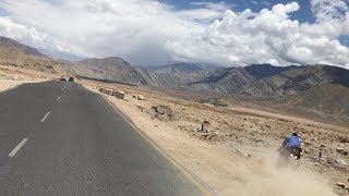 Kargil  Leh Ladakh Highway Bike Accident [upl. by Aratas]