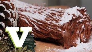 Chocolate Yuletide Log Keep Calm And Bake 5 [upl. by Ellerret809]