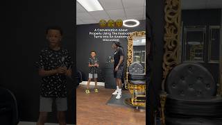 Barbershop Talk 🗣️💈 barbershop autism kidssaythedarndestthings [upl. by Rosinski]