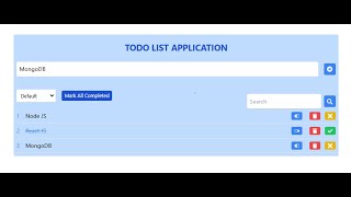 Build a Responsive Todo List Application with React JS Redux amp Tailwind CSS [upl. by Londoner]