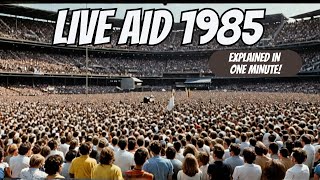 Live Aid 1985 Minute History [upl. by Cleland]