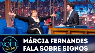 Márcia Fernandes fala sobre signos  The Noite 150419 [upl. by Barker]