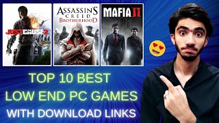 Top 10 Best Low End PC Games For 4 GB RAM No Graphics Card Required [upl. by Erehpotsirhc]