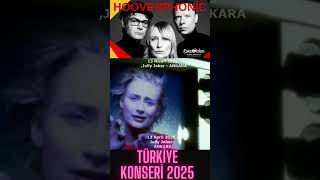 HOOVERPHONİC TÜRKİYEDE hooverphonic shorts keşfet concert istanbul2025 eurovision türkiye [upl. by Betty401]