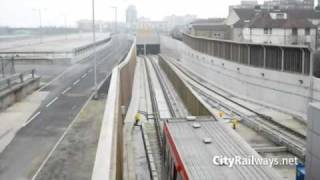 London DLR Woolwich Arsenal extension [upl. by Nehtan]