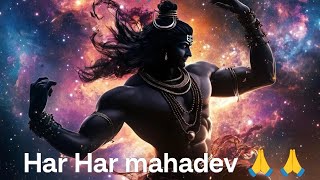 Namo Namo 🙏🙏 नमो नमो Har Har mahadev 🙏💞 हर हर महादेव 🙏💞 मेरे भोले नाथ namonamo shiv youtube yt 💞 [upl. by Enidlarej]