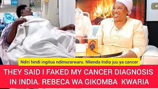 THUTHA WA GUTEITHIO NI KARANGU NA REV BEN NGITHI INDIA NJ CANCER ANDU MAUGIRE NDIARI MURWARU 😭😭 [upl. by Tehr]