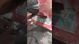 MIG WELDING GASLESS migwelding migweld everyone shortvideos [upl. by Kerrie]