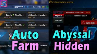 Modo Auto Farm y Modos AbyssHidden de Op Siren  Azur Lane Español [upl. by Farrand]