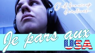 Fille AU PAIR aux USA 🇺🇸 Départ et arrivée 2023 [upl. by Ahsinehs430]