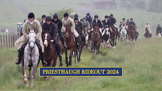 Priesthaugh Rideout  Hawick Common Riding 2024 [upl. by Eolande630]