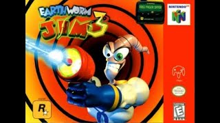 Earthworm Jim 3D N64 Gameplay [upl. by Syxela32]