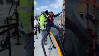 Maritime Pilot Training VI  Pilot Ladder Training [upl. by Ahtreb152]