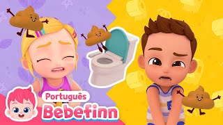 Canção do Cocô  EP68  Desenho infantil  Cante Junto  Bebefinn em Português  Canções Infantis [upl. by Rannug]