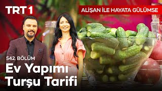 Evde Turşu Nasıl Yapılır 🥒 Gıda Mühendisi Nurper Özcan Uygulamalı Anlatıyor Alişan TRT1 [upl. by Twitt]